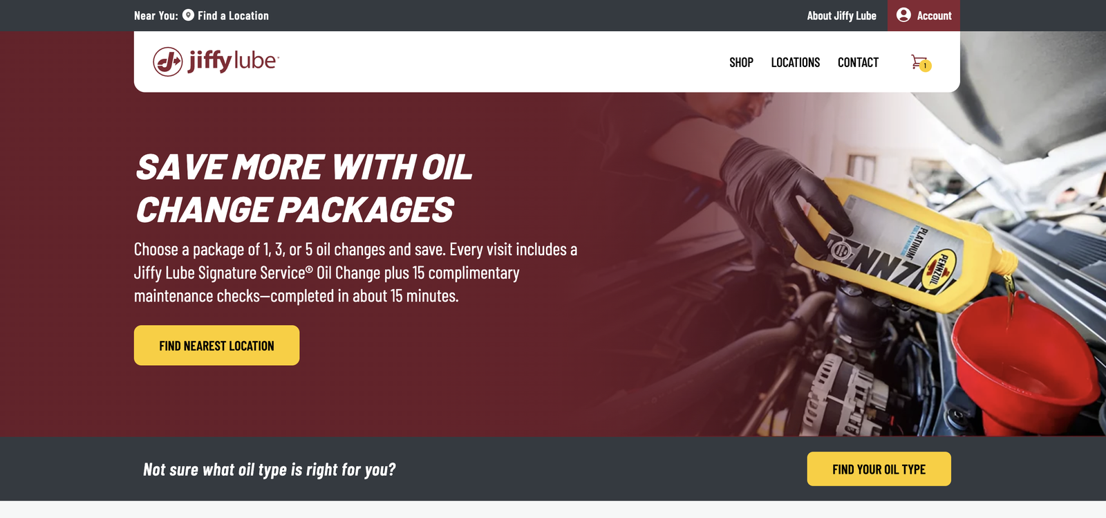 Jiffy Lube: Custom Shopify Voucher Redemption Platform with Employee Portal